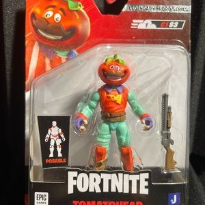 FORTNITE 2022 Legendary Micro Series C1STOMATOHEAD 3 posable 2.5" Epic Games